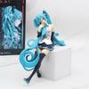 Hatsune Miku Men and Women's New Personalized Creative Two-dimensional Animation Figure Model Car Chassis Decorative Ornaments