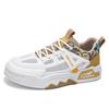 Color Matching Low-Top Lace-Up Outdoor Sports Shoes Men'S Mesh Breathable Thick-Soled Heightening Casual Men'S Board Shoes