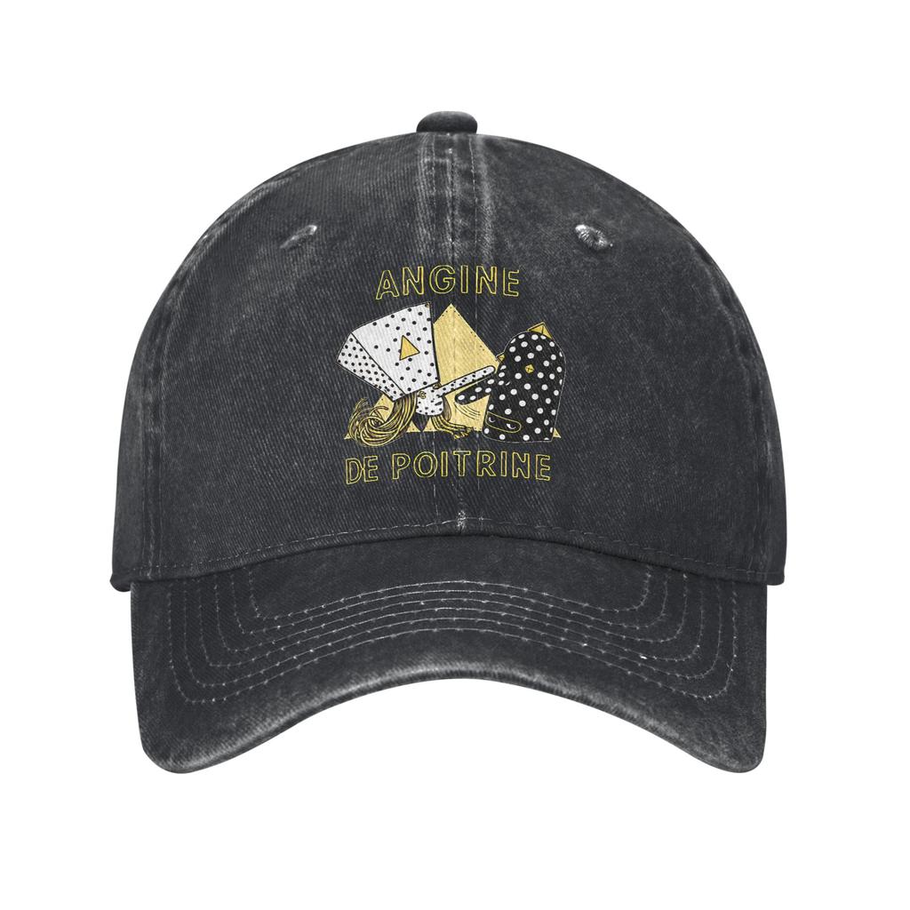 Angine De Poitrine Band Trucker Hats Outfit For Unisex Women Baseball Caps  Fashion Wear Sun Caps Adjustable