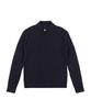 LESONNET Duke Cable Knit Pullover Navy