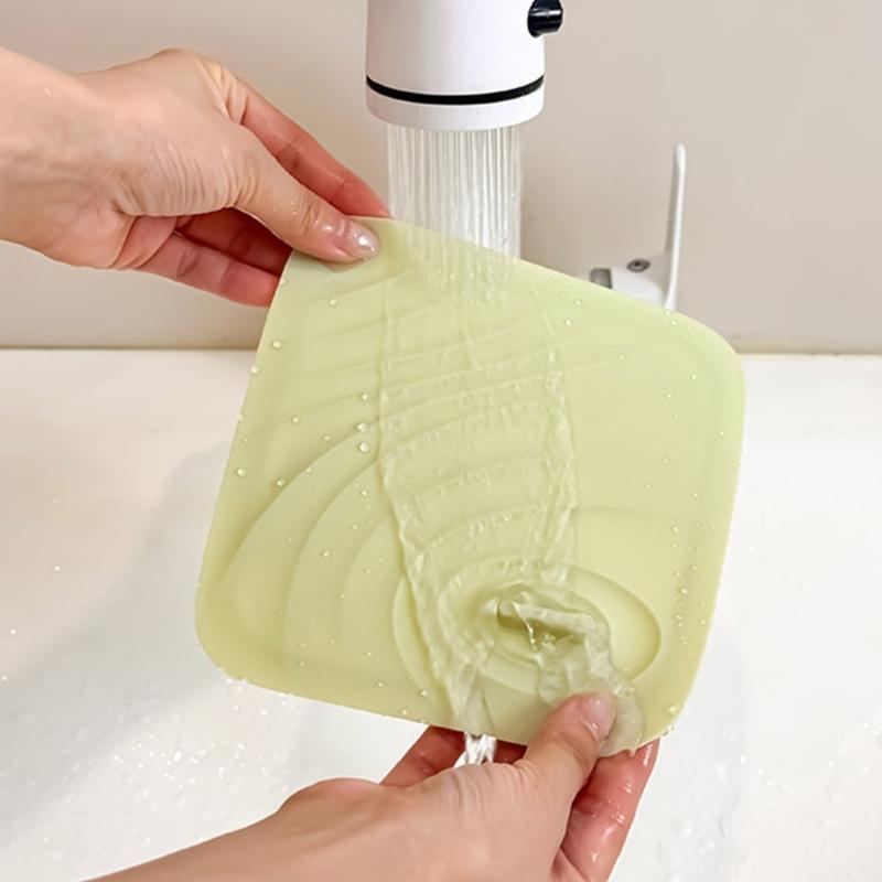 Flexible Shower Drain Seal Cover Universals Toilet Floor Drain Cover Deodorant Pad Nonslip Basins Stopper Sealing Cap