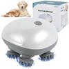 Electric Pet MassagingTool Handy Handheld Deep Scalp Massagedevice with 4 Massage Heads 3 Modes USB Rechargeable Waterproof