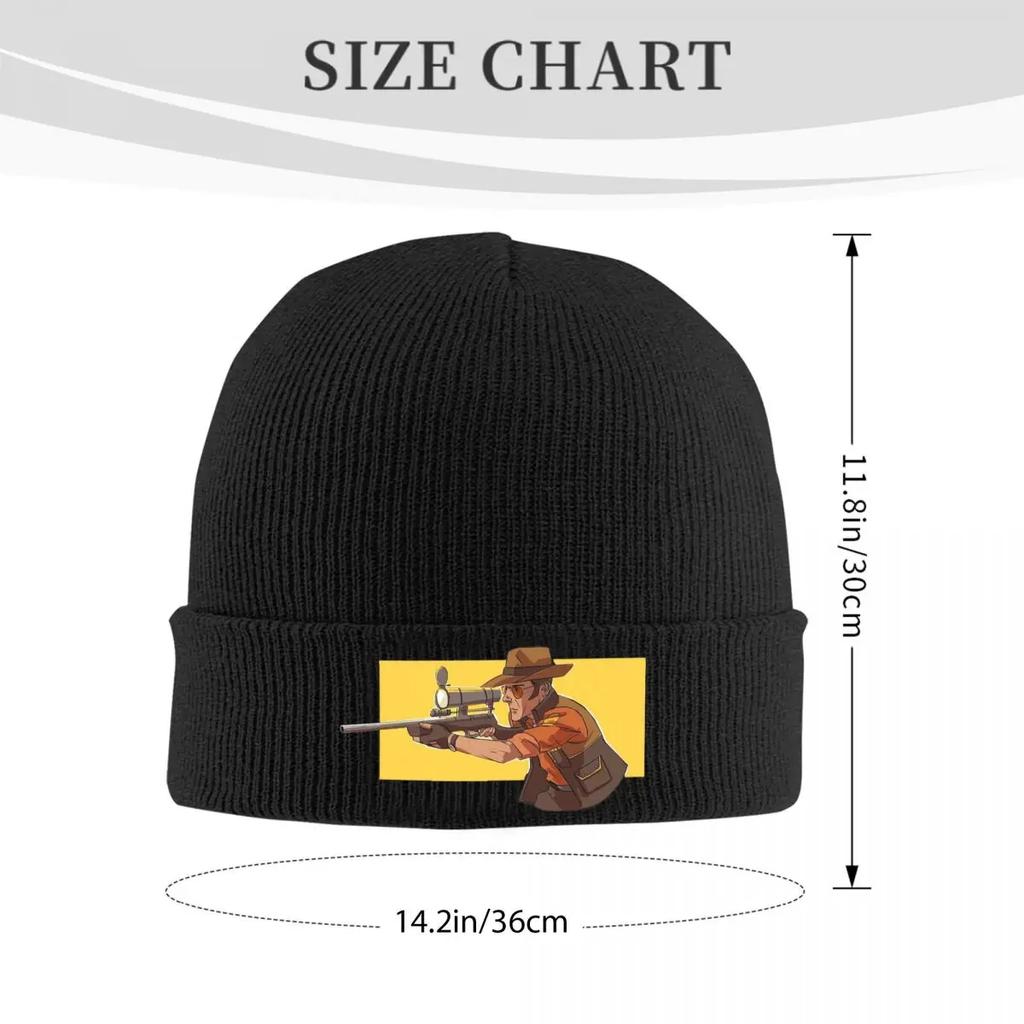 Professional Team Fortress Warm Knitted Cap Winter Knit Bonnet Hat Skullies Beanies Hip Hop Caps for Unisex