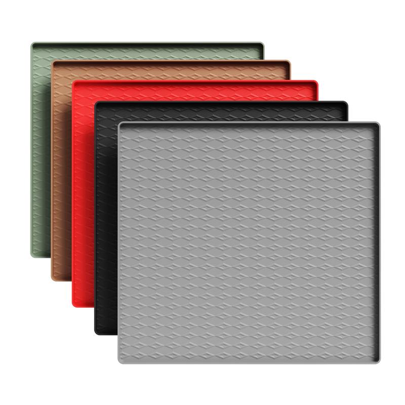 Large Waterproof Silicone Pet Feeding Mat for Dogs and Cats - Spill-Proof & Easy to Clean