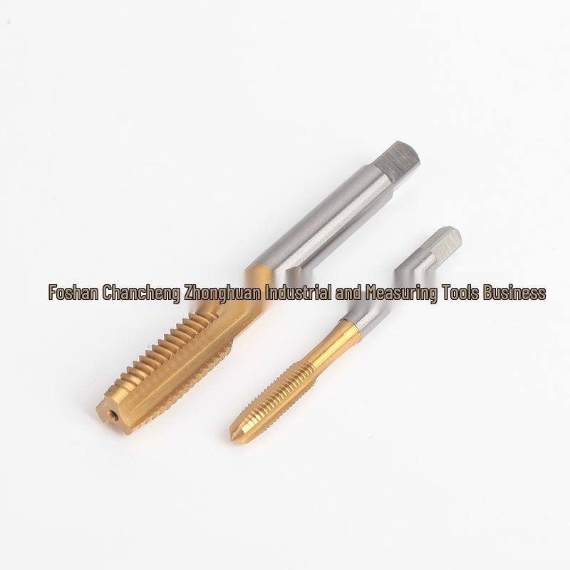 High Hardness Titanium-Coated Stainless Steel Machine Taps for Durable Performance