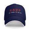 French RSVP Retirement or Birthday Gift Ideas Baseball Cap  Classic Trucker Hat Summer Men Adult Outdoor Sports Baseball Caps