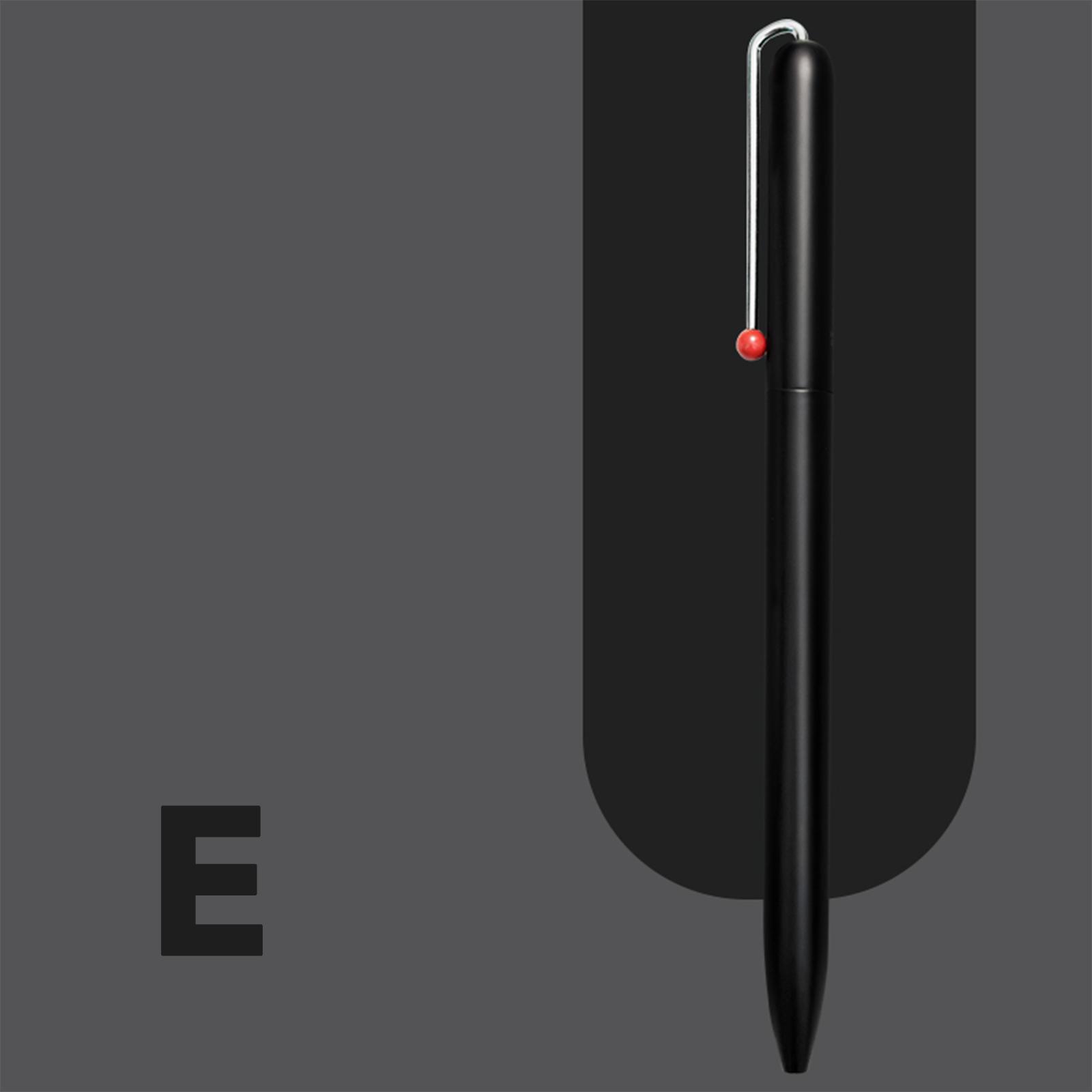 

Металлическая шариковая ручка Hongdian G1 с поворотным механизмом – Ручка для подписи с плавным письмом и черным быстросохнущим стержнем – Для офиса и бизнеса фиолетовый