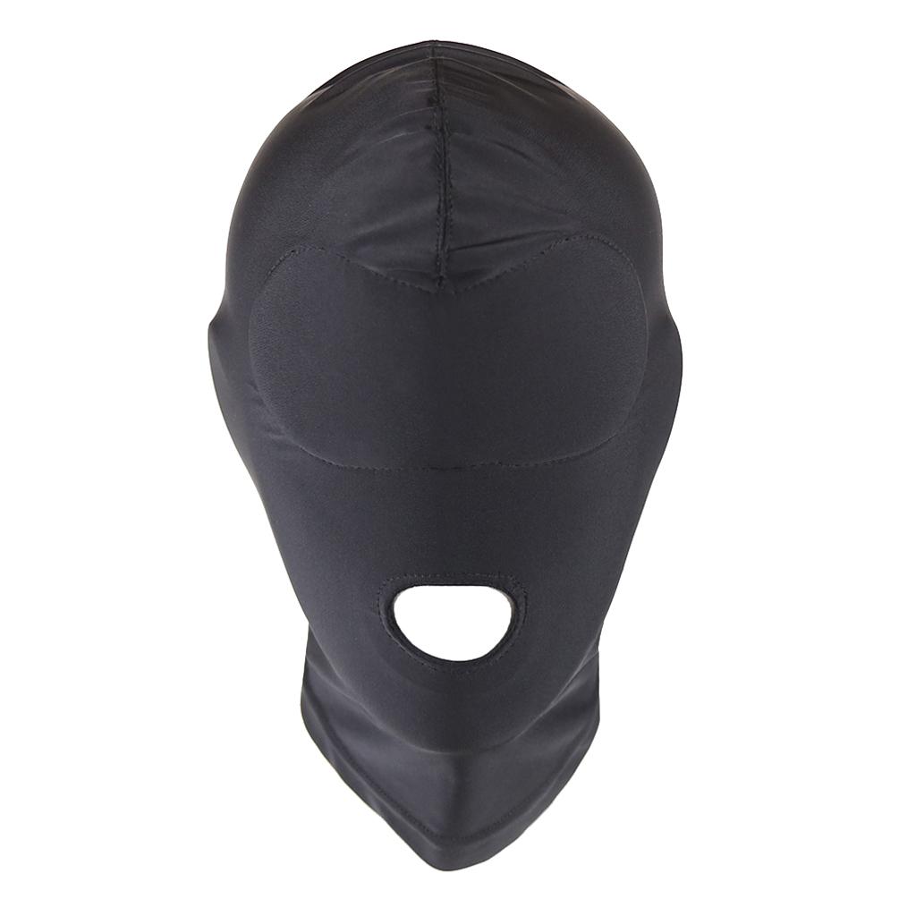 Breathable Zentai Cosplay Costume Hood Mask Unisex Headgear