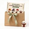 Beaded Ghost DIY Kit, Tiny 3D Beaded Festive Ghost Craft Set, Cute Ghost Bead Craft Kit for Beginners Adults Handmade