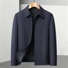ROMON Men's Business Casual Zipper Jacket