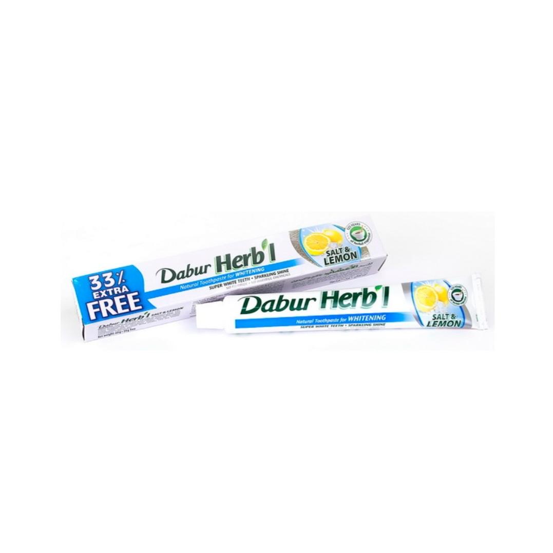 

Зубна паста Відбілююча сіль з лимоном HERB`L 1 pcs
