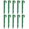 Set of 10 Plastic Garden Pegs, High Strength Fixed Long