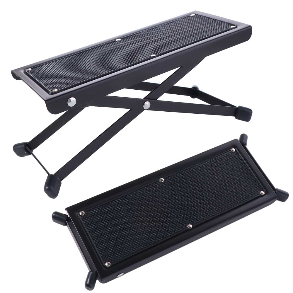 Folding Guitar Pedal Stool 4-Height Classical Guitar Footstool  Guitar Accessories