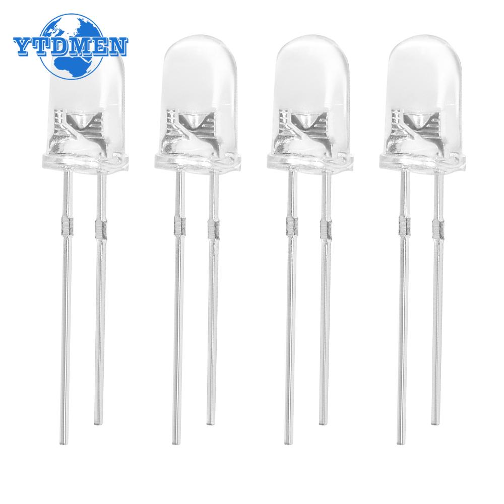 100pcs/lot 5 Colors F5 5MM Round LED Assortment Kit Red/Green/Yellow/Blue/White Light Emitting Diode Set