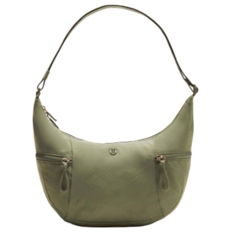 

Lululemon Slouchy 6L Brand Logo Adjustable Shoulder Strap Shoulder Bag Women Shoulder Bag Laurel-Green LU9CVACS-062214 Laurel Green