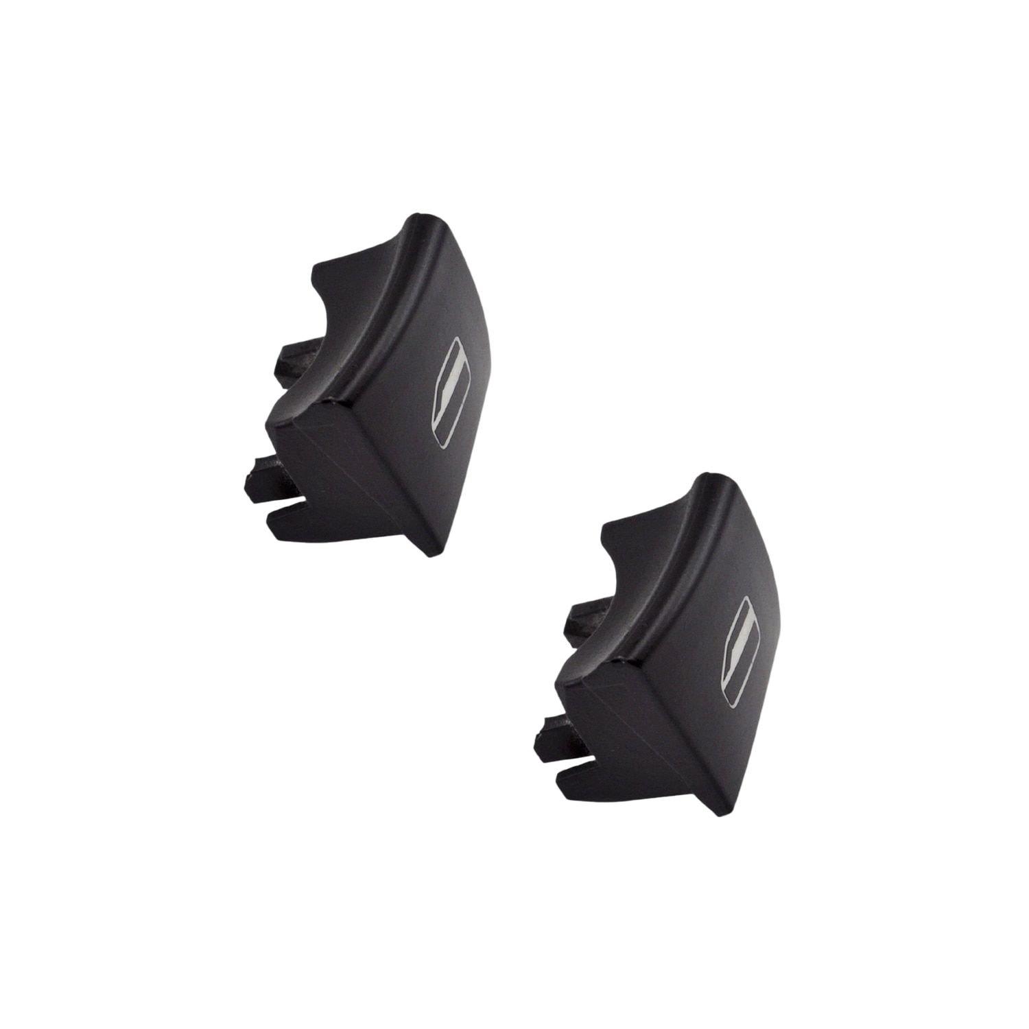 

Glass Button Cover for Dodge Nitro, Jeep Liberty 2-Pack