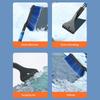 Multifunctional Snow Removal Brush Long Handle Snow Sweeping Artifact Car Snow Scraper Not Damage The Car Snow Removal Tool