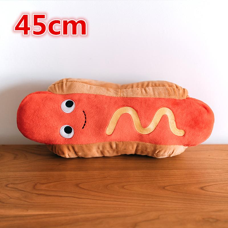 Interesting Food Pillow French Fries Pizza Plush Toys Stuffed Food Sofa Back Cushion Baby Toys Birthday Gifts For Girl