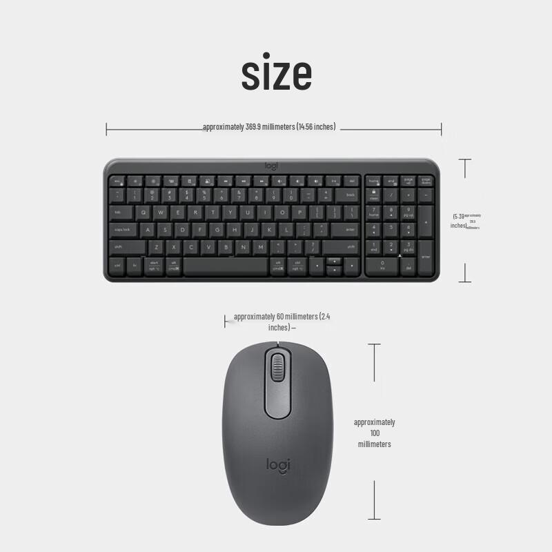 Logitech MK251 Wireless Bluetooth Keyboard and Mouse Combo