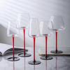 2pcs Hand-blown Champagne Goblet European Style Red Wine Cup Bar Tool Crystal Red Wine Glasses  Gift