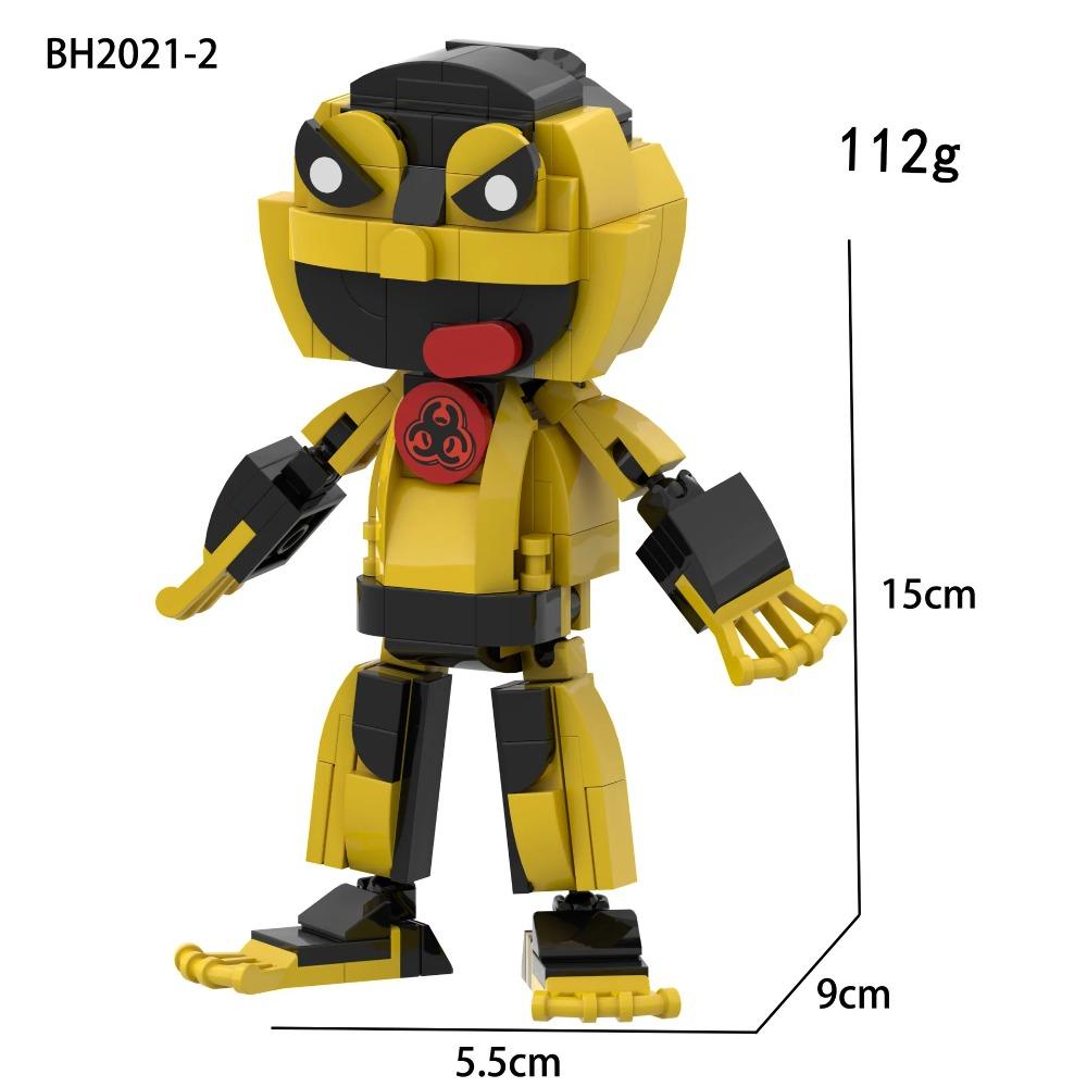 Smiling Critters Nightmare Critters 4 Action Figure Dolls Building Blocks Set Horror Game Poppi Construction Toy Kids Birthday