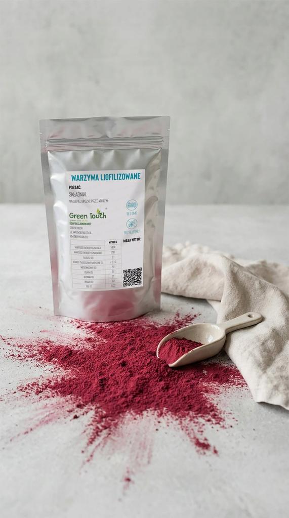 Barbabietola Liofilizzata 100 G in Polvere Naturale Polacca Barbabietole Liofilizzate