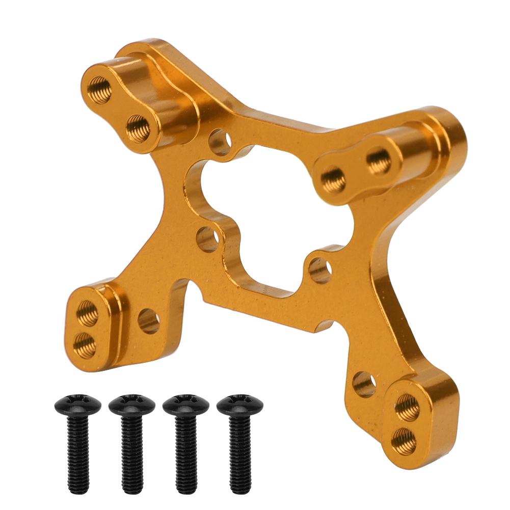 Aluminum Alloy Front Shock Tower Fit for LC 1 14 Off Road Monster Truggy Rally Car(Gold )