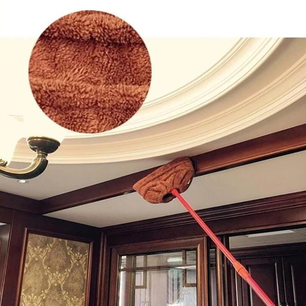6PCS Coral Velvet Multi Function Broom Cover Eco-Friendly Broom Cover Cloth  Kitchen