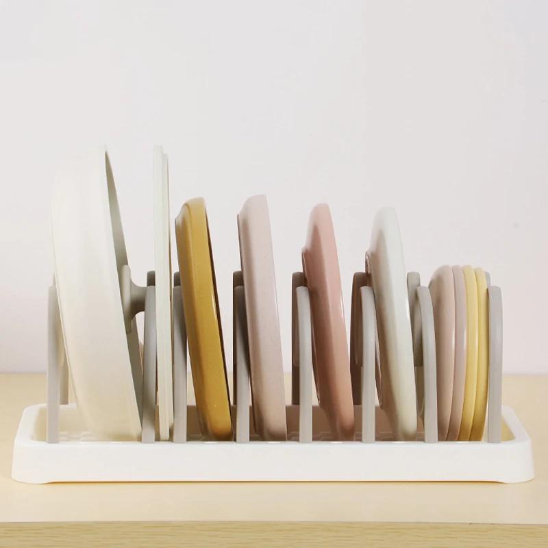 Kitchen Dish Drain Rack Multifunction Plastic Stand Rack Detachable Dinnerware Storage Organizer Household Kitchen Sundries Rack