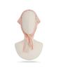 Bajal Va Curved Oval Metal Lace Bandana Pink