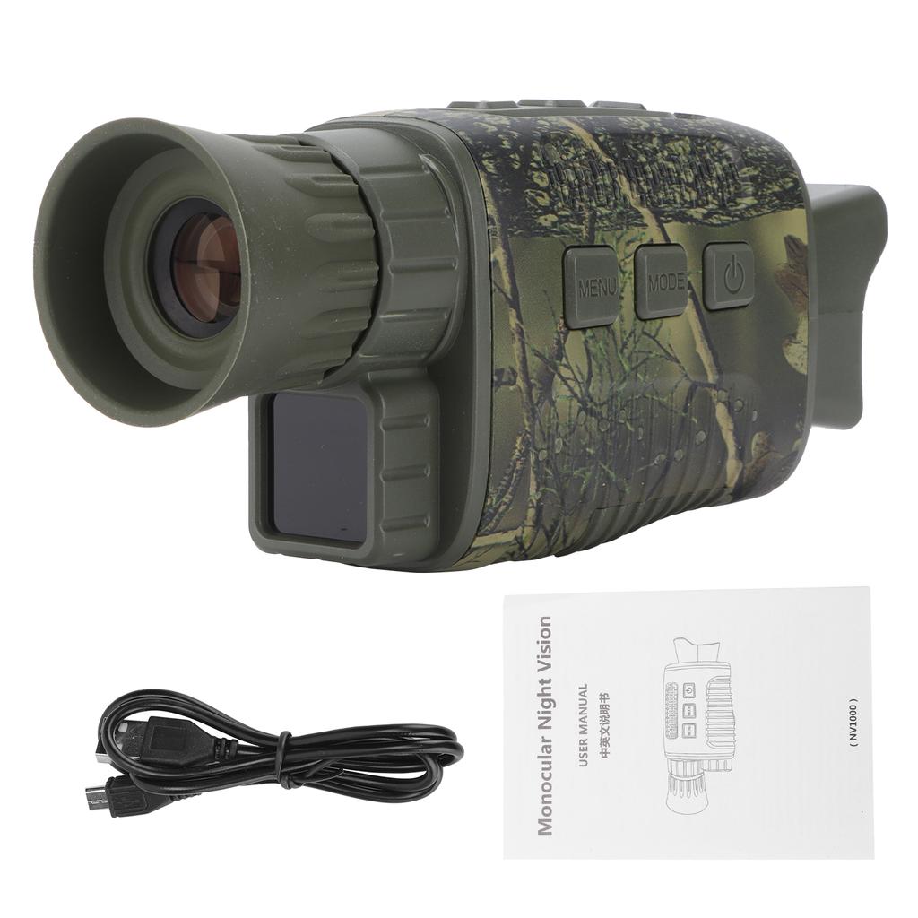 Monocular HD Infrared Digital Night   Device Black and White Night   for