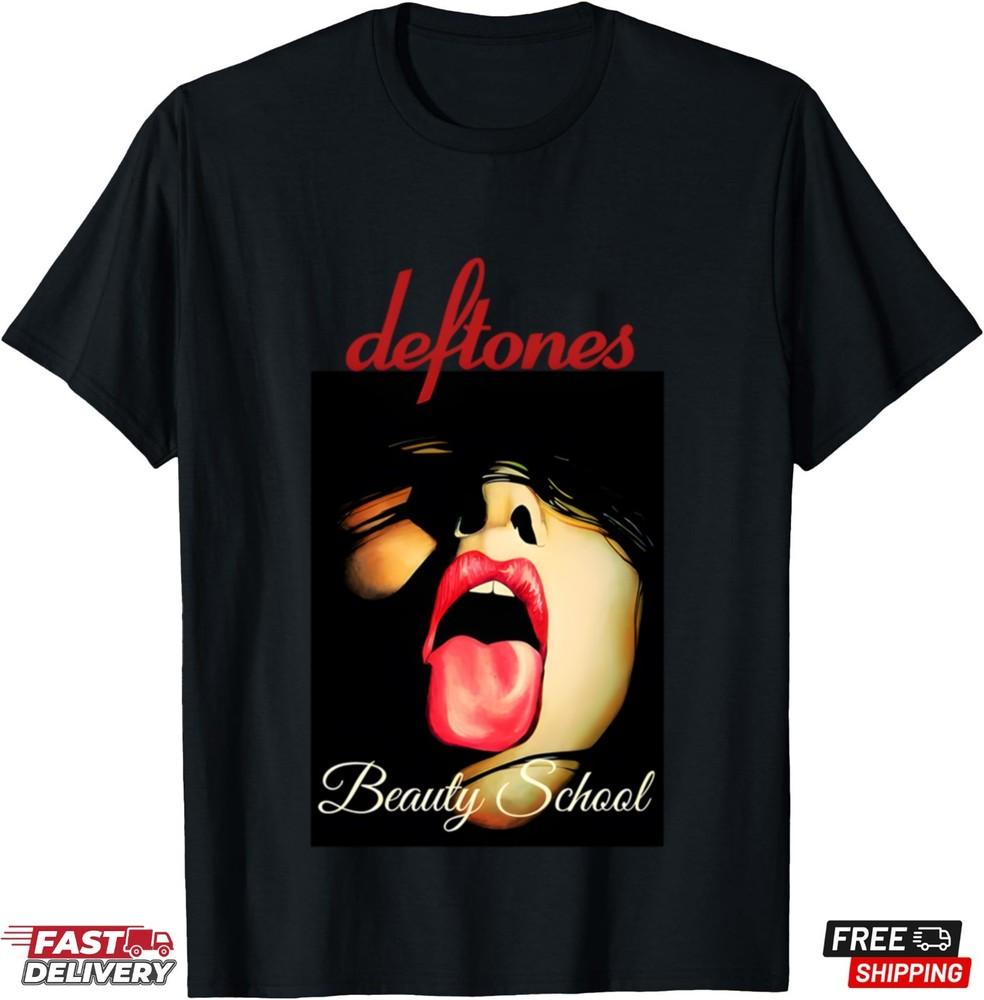 Футболка Deftones Beauty School, Металлическая футболка для всей семьи, Подарок для фанатов, Унисекс футболка XXXXL