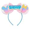 Trip Mickey Ears Headband For Girls Women Sequin Castle 5"Bow Hairband Festival Party Cosplay DIY Hair Accessories