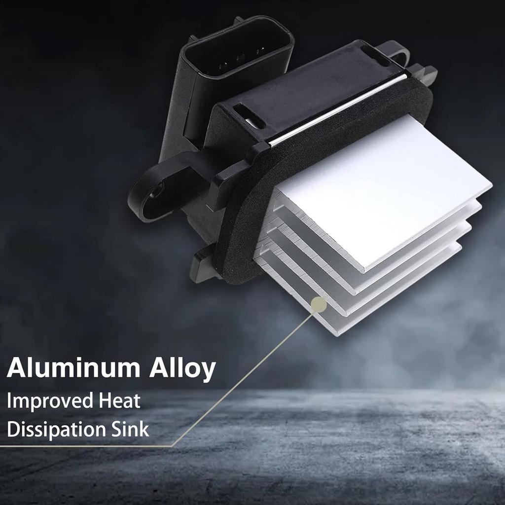 HVAC Blower Motor Resistor Kit AC Blower Control Module with WPT688 Connector Wire Harness Fit for Ford Expedition 2009-2017,F-150 2009-2014,Lincoln