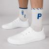 Size 47 Walk Men's Sneakers Knitted Fabric Flat Sports Shoes Jogging Casual Shoes Male Non-slip Cycling Fitness Skateboard Shoes