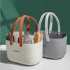 Portable Shower Caddy Basket, Plastic Organizer Storage Tote with Handles Toiletry Bag Bin Box for Bathroom, Kitchen, Camp, Gym