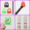 U Shaped Fishing Rod Bracket Portable Fishing Rod Holder Fishing Boat Railing Fixing Rod For Fishing Rod Sea Pole Fishrod