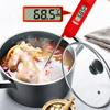 Digital Meat-, Instant Reading Speed Increased, 2-3 Seconds, Accuracy Of ± 0.8 ℃, Locking Function, 304 Stainless Steel
