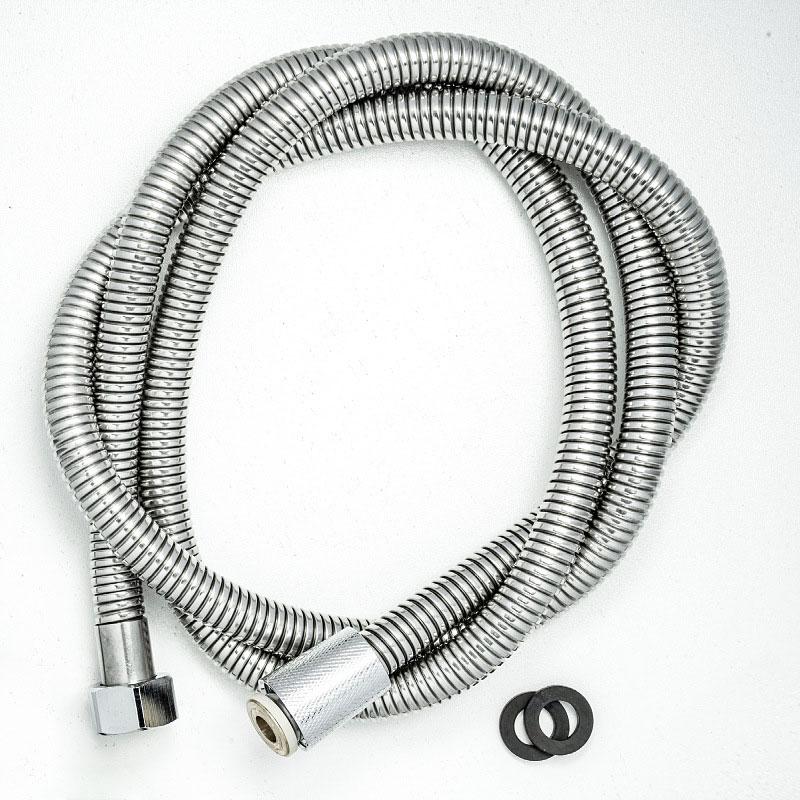 1.5m/2m Shower Head Pipe Shower Hose Bath Hose Garden Hose Stainless Steel Flexible Pipe Plumbing for Bathroom Accessories Tool
