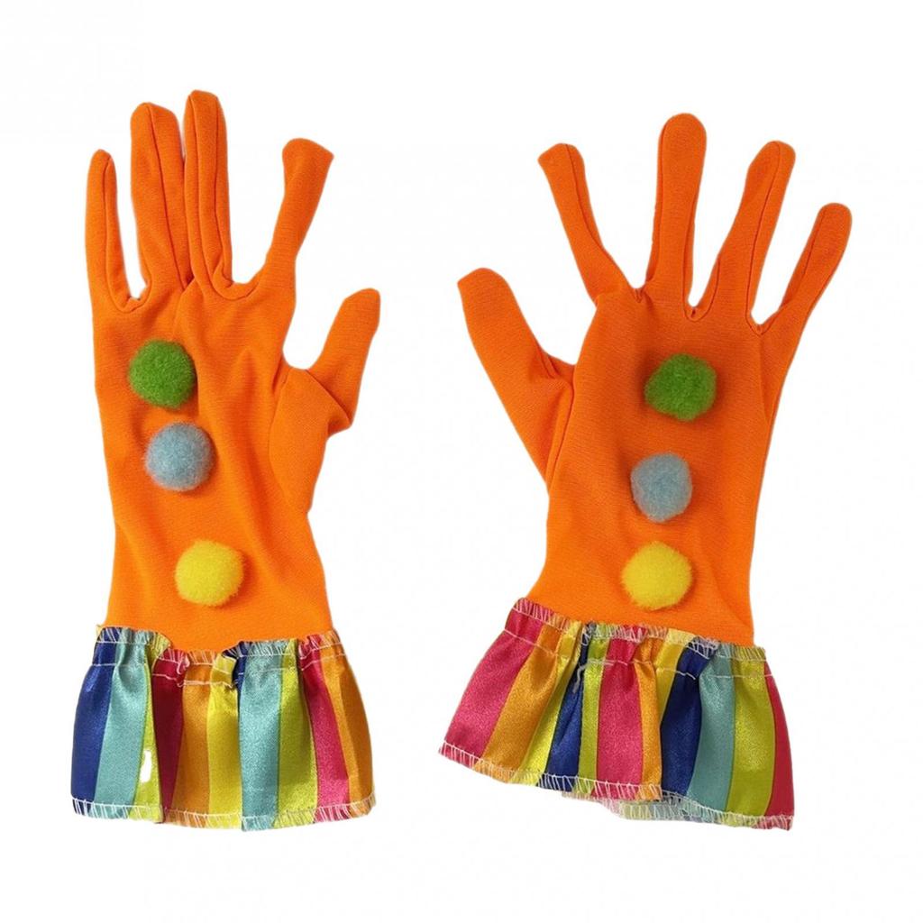 Halloween Clown Gloves Gift Cosplay for Masquerade Role Playing Role Play