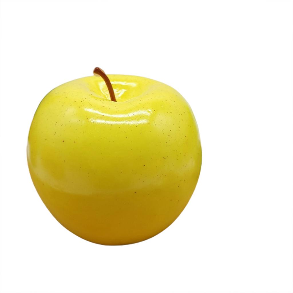 Home Shop Party Decor Lifelike Artificial Fruit for Kitchen Display (Red)