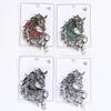 Unique Vintage Horse Head Brooch Elegant Fashion Chest Pin Badge Jewelry Clothing Accessory For Women Men
