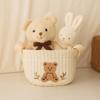 Large Capacity Baby Bags Bear Embroidery Mummy Bag Cute Kids Storage Bags  Newborn