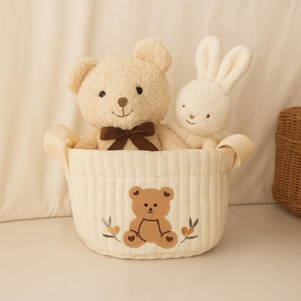 Large Capacity Baby Bags Bear Embroidery Mummy Bag Cute Kids Storage Bags  Newborn