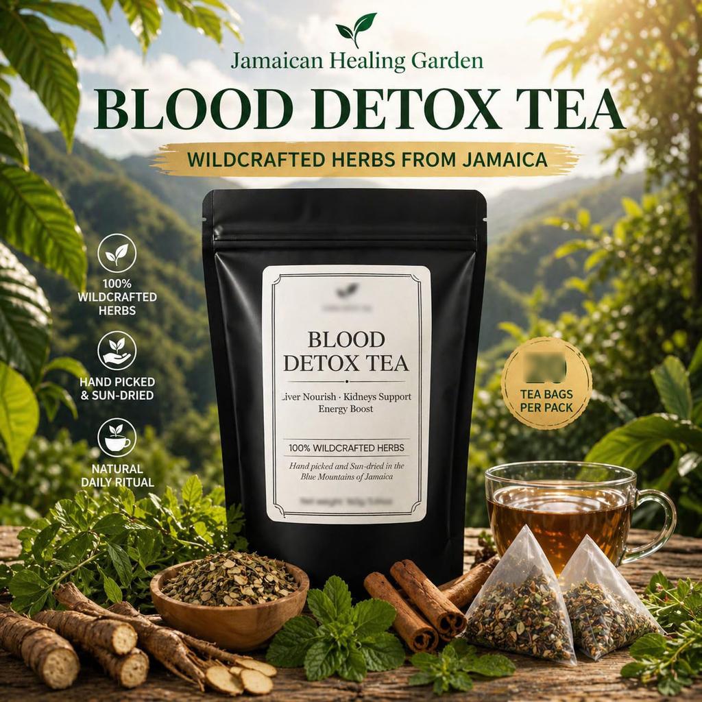 Healing Garden Blood Detox Tea Body Care Agent Herbal Natural
