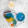 DIY Watermelon Ice Cream Keychain Silicone Epoxy Mold DIY Ornament Pendant Jewelry Crafting Mould for Valentines Gift