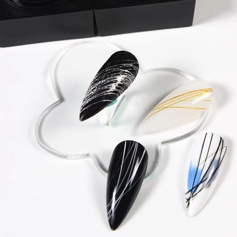 Japanese Elastic Drawing Gel for Nail Art - Creative Silk Color Painting, Spider Gel for Flowers and Lines