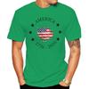 American 250th Anniversary Vintage Flag Print Tshirt Casual Loose Round Neck Short Sleeve Top Modal Comfortable Shirt