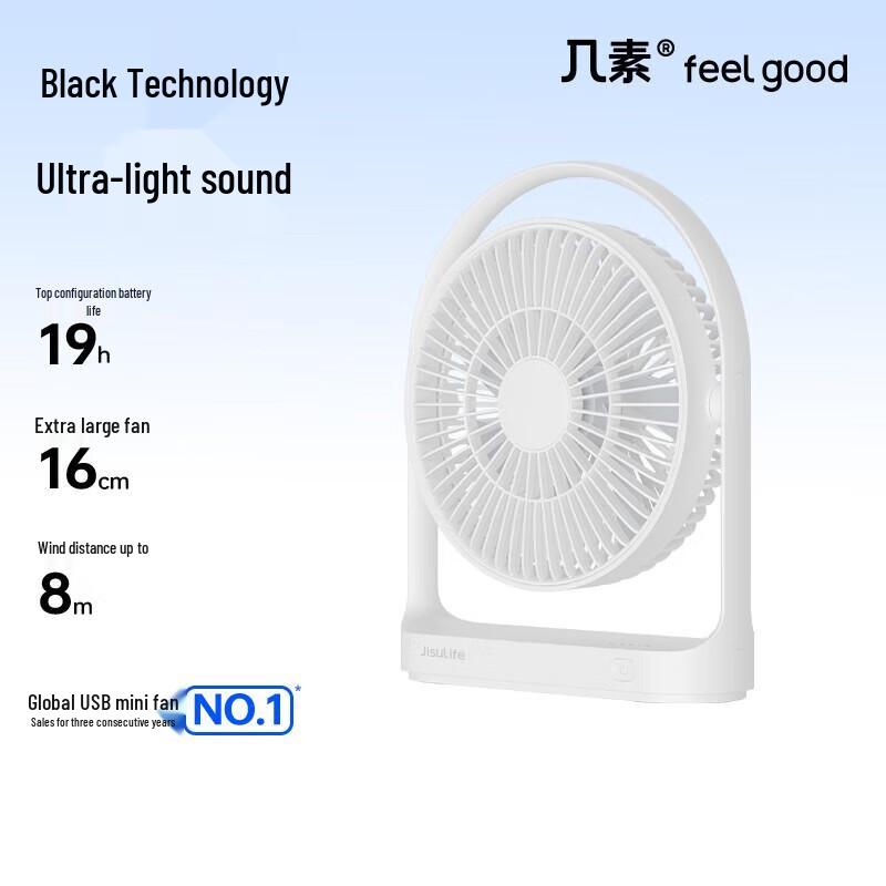 Jisulife Life5 Portable USB Desk Fan