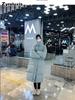 Real shot of the new winter mid-length knee-length down cotton coat for women, Korean-style loose thickened hooded cotton-padded jacket outerwear